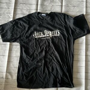 XL vintage jack daniels racing Tshirt black